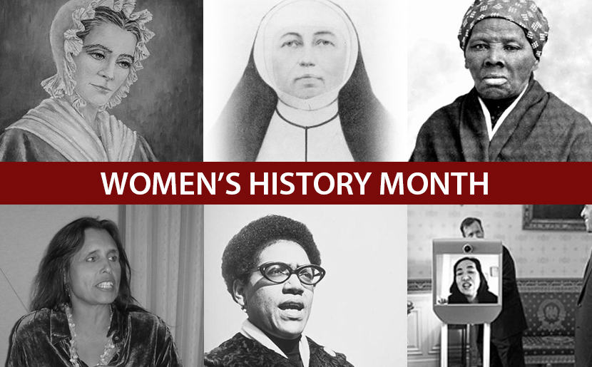 CELEBRATING WOMEN'S HISTORY MONTH-IMPORTANT CONTRIBUTIONS BY