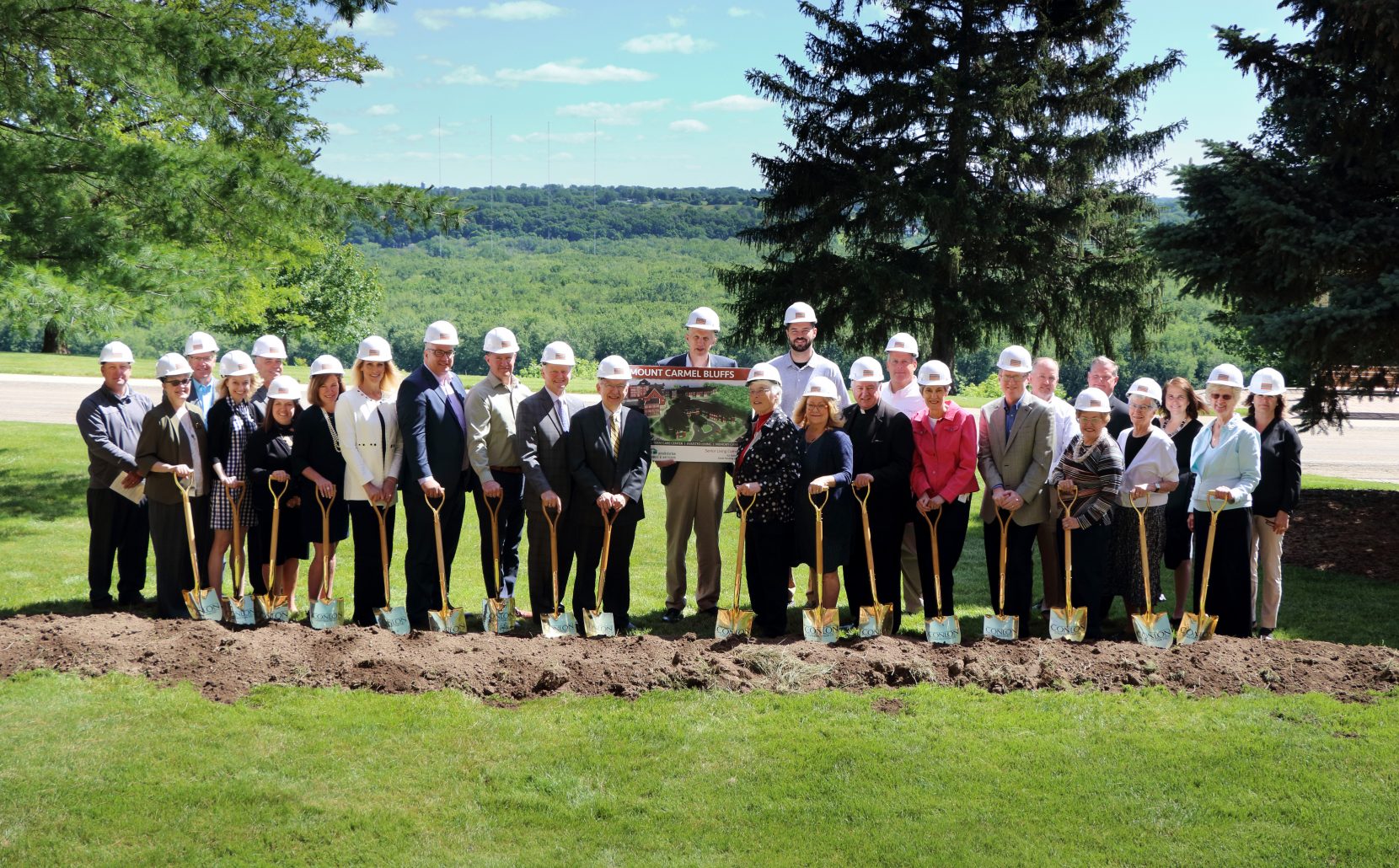 Mount Carmel Bluffs Groundbreaking Celebration