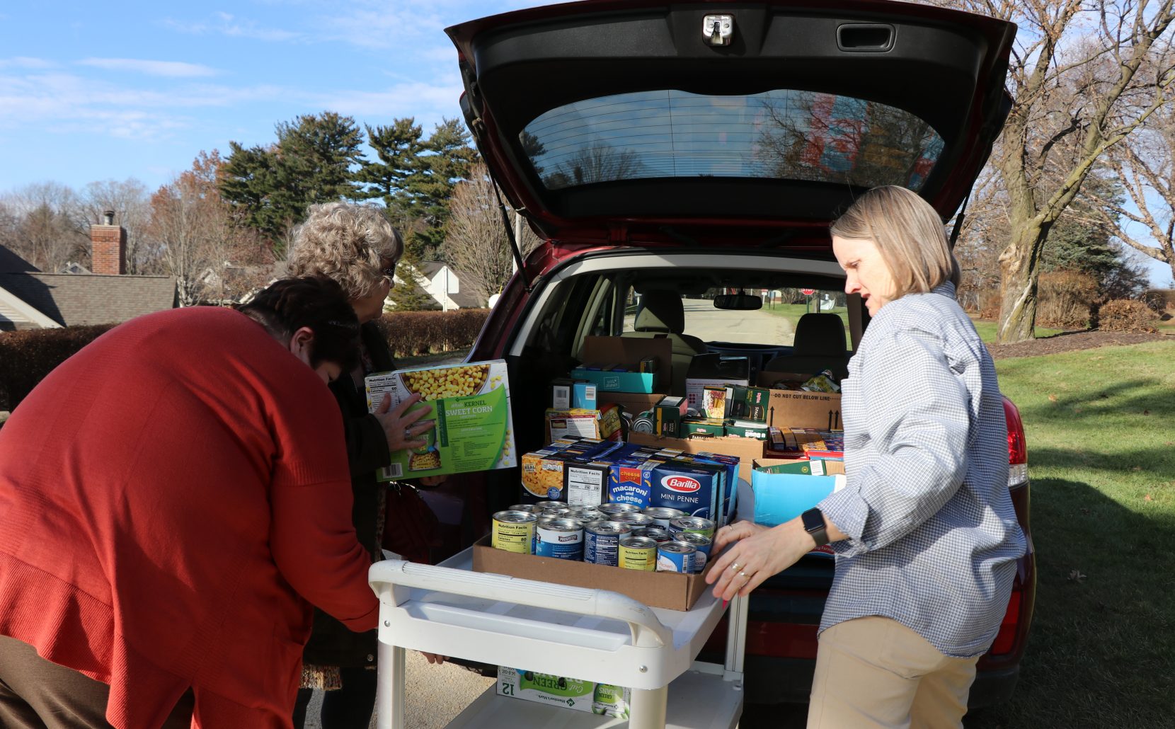 Mount Carmel Food, Cash Donations Timely, Needed Sisters of Charity