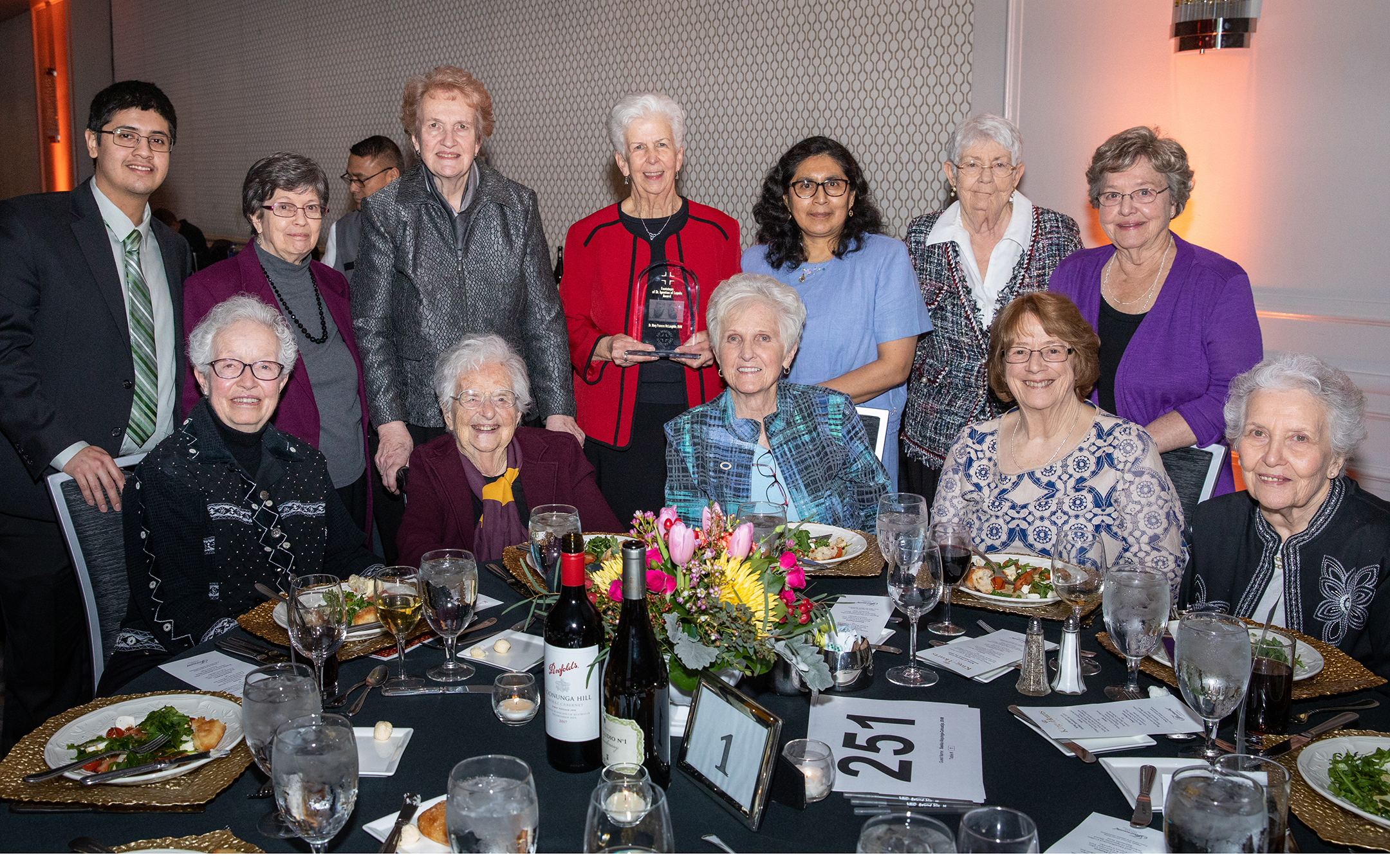 Mary Frances Mclaughlin Bvm Honored For Devotion To Christ The King Jesuit College Prep In Chicago Sisters Of Charity Of The Blessed Virgin Mary