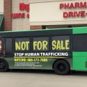 Bus Wrap, Billboard Target Human Trafficking