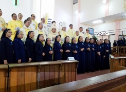 The IHM sisters in Nha Trang, Vietnam celebrate the 60th anniversary of their congregation.